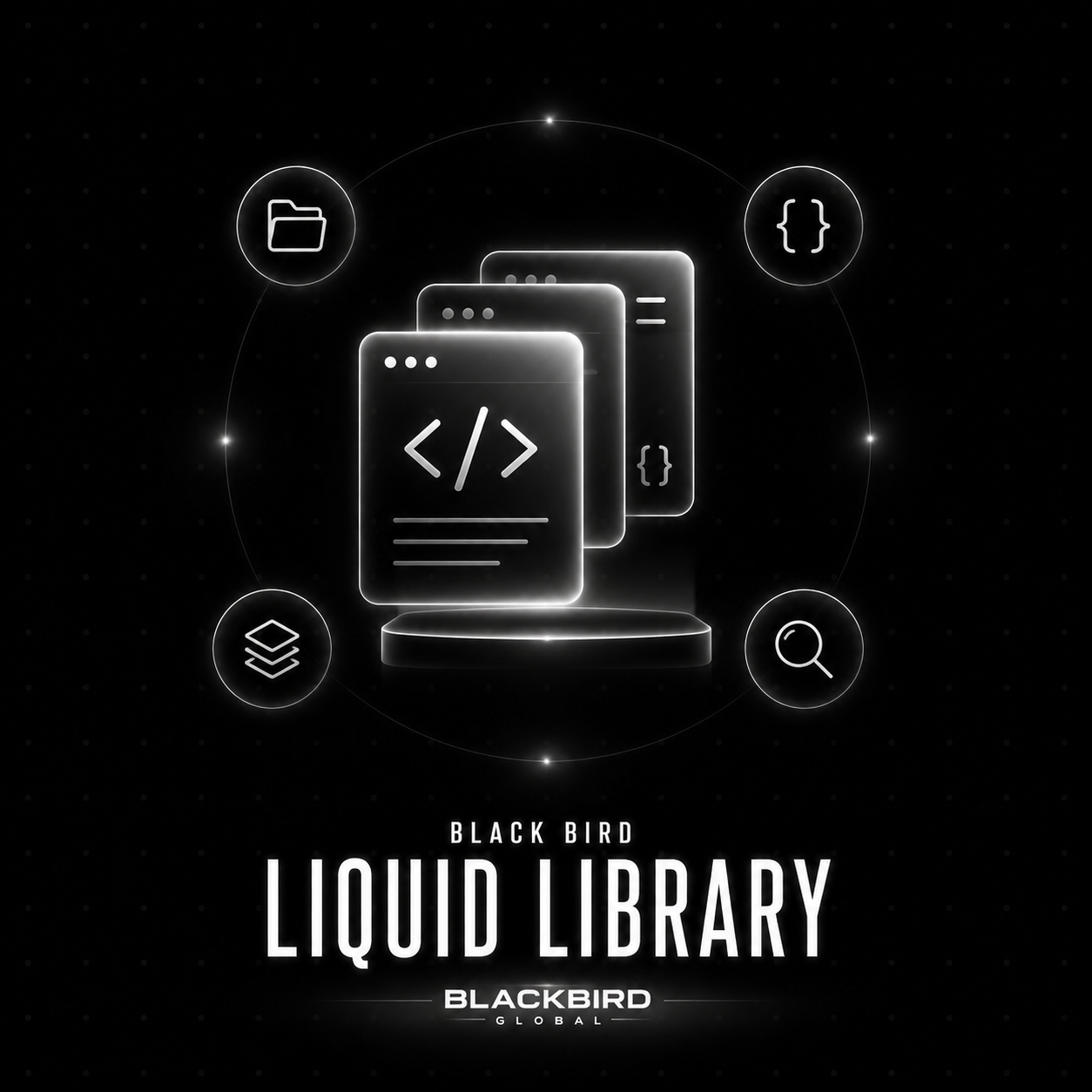 Black Bird Liquid Library